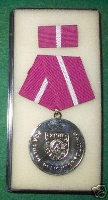 DDR Medaille Zivilverteidigung für treue Dienste Silber