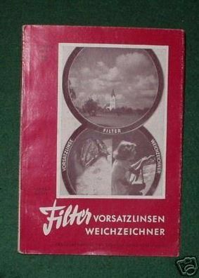 Wiphota-Reihe Nr. 10 "Filter, Vorsatzlinsen ..." 1955