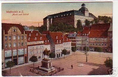 17276 Weissenfels a.S. Markt & Schloß 1921
