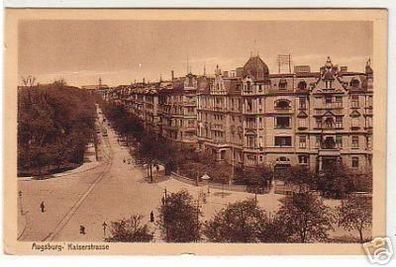 17933 Ak Augsburg Kaiserstrasse um 1930