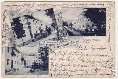 17247 Mehrbild Ak Gruss aus Ebersdorf Reuss 1903