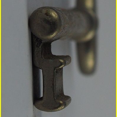 antiker Haustürschlüssel / Buntbartschlüssel Bartschlüssel ca. 70 Jahre alt ! (54)