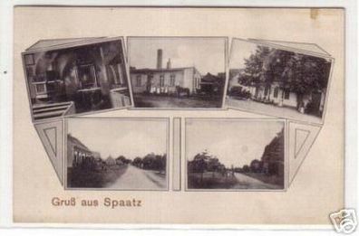 08143 Mehrbild Ak Gruss aus Spaatz 1912