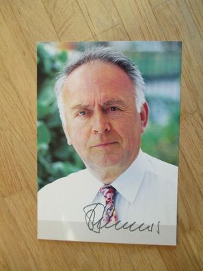 Sachsen-Anhalt Ministerpräsident CDU Prof. Dr. Wolfgang Böhmer - handsign. Autogramm!