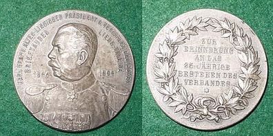 seltene Silber Medaille Brieftaubenzüchter 1909