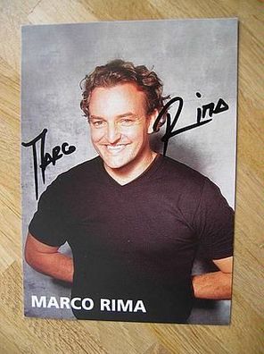 Sat1 Die Wochenshow Comedy Star Marco Rima - handsigniertes Autogramm!!!