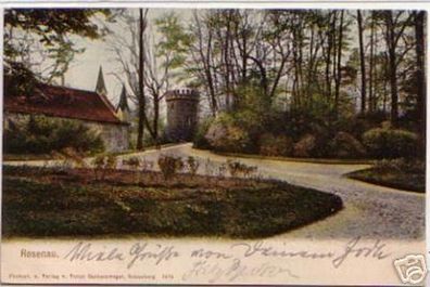 17455 Ak Rosenau Parkanlage 1904