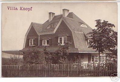 17306 Foto Ak Villa Knopf um 1920