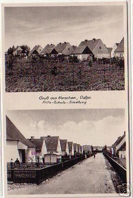 16531 Ak Gruß aus Korschen in Ostpreussen um 1940