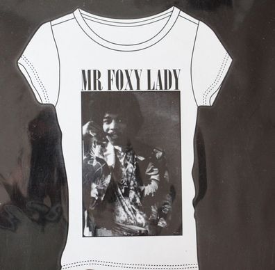T-Shirt Unisex Damen Herren Hollywood Legends t-shirt MR FOXY LADY