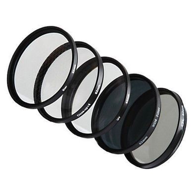 Filter set 62mm Filterset Sternfilter + CPL + UV Schutzfilter + ND8+ Nahlinse 62mm