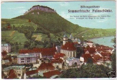 17005 Ak Königstein Sommerfrische Palmschänke um 1910