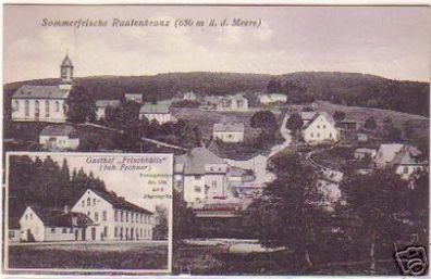 17069 Ak Sommerfrische Rautenkranz Gasthof 1919