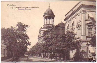 17595 Ak Potsdam kgl. großes Militär Waisenhaus 1916