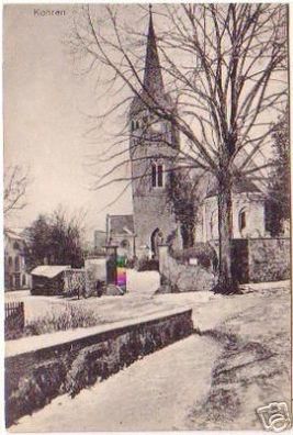 18266 Ak Kohren Kirche und Friedhof 1918