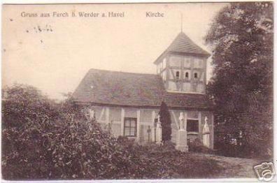 18093 Ak Gruß aus Ferch bei Werder an der Havel 1908