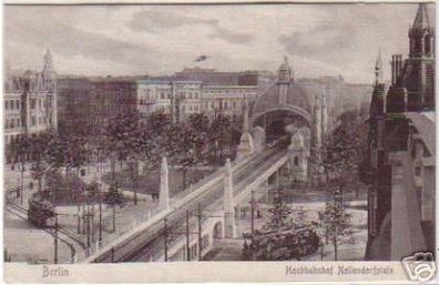 18356 Ak Berlin Hochbahnhof Nollendorfplatz 1905