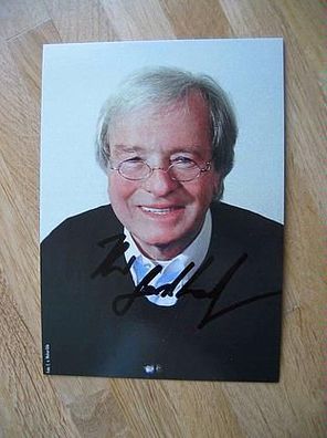 Verstorbener Gourmet Papst Gerd Käfer - handsigniertes Autogramm!!!