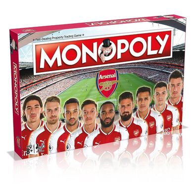 Monopoly Arsenal FC Spiel Brettspiel Gesellschaftsspiel Board Game englisch