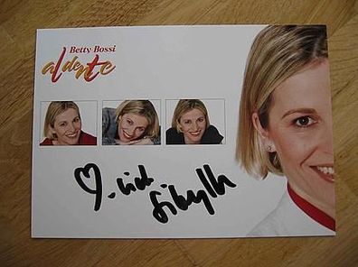 TV-Köchin Sibylle Sager - handsigniertes Autogramm!!!