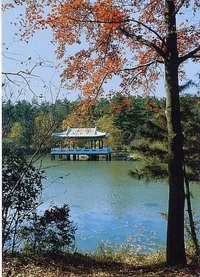 China 1994 - Nanjing Water Pavilion, AK 544 Ansichtskarte Postkarte