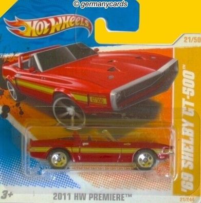 Spielzeugauto Hot Wheels 2011* Shelby Ford Mustang GT-500 1969