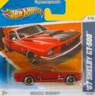 Spielzeugauto Hot Wheels 2011* Shelby Ford Mustang GT-500 1967
