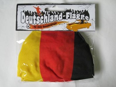 Außenspiegelfahne "Deutschlandflagge" - 2 Stück