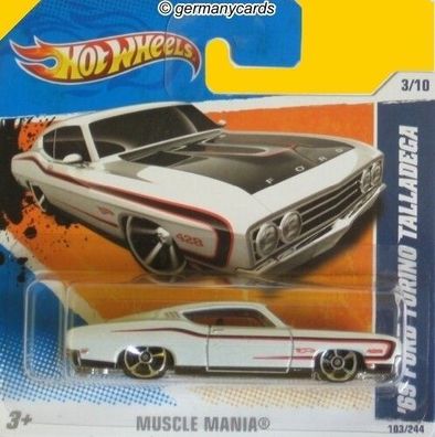 Spielzeugauto Hot Wheels 2011* Ford Torino Talladega 1969