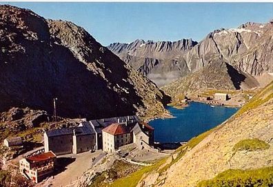 Schweiz 1975 - Col du Grand St. Bernard, AK 91 Ansichtskarte Postkarte
