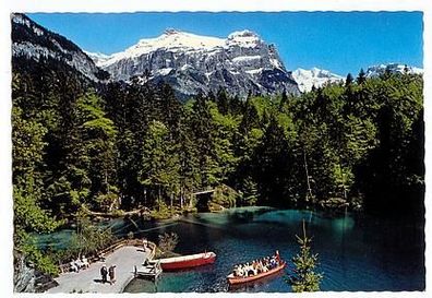 Schweiz 1960er Jahre - Blausee im Kandertal, AK 410 Ansichtskarte Postkarte