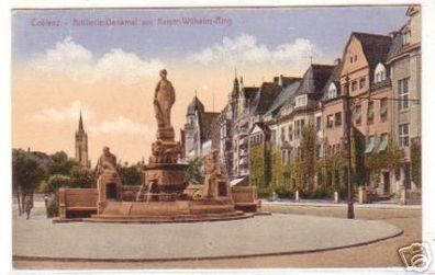 19055 Ak Coblenz Artillerie Denkmal 1925
