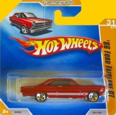 Spielzeugauto Hot Wheels 2009* Ford Fairlane GT 1966