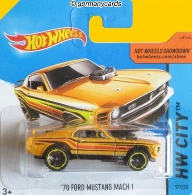 Spielzeugauto Hot Wheels 2014* Ford Mustang Mach 1 1970