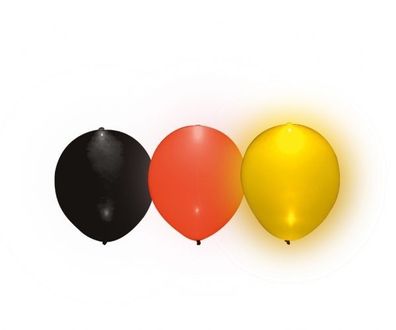 LED-Leuchtballons "Deutschland" - 3 Stück
