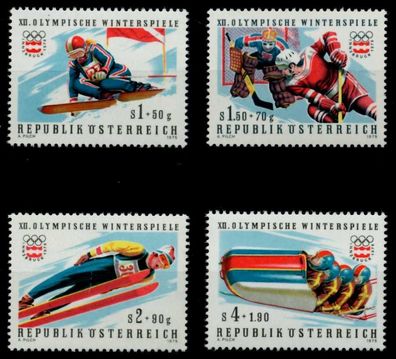 Österreich 1975 Nr 1479-1482 postfrisch X80543E