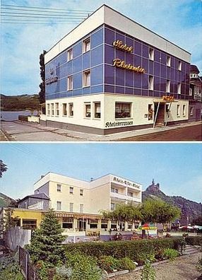 Rheinland-Pfalz 1960er Jahre - Braubach am Rhein, AK 415 Ansichtskarte Postkarte