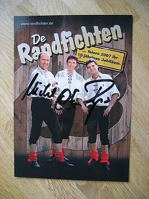 Volkstümliche Musikstars De Randfichten - Autogramme!