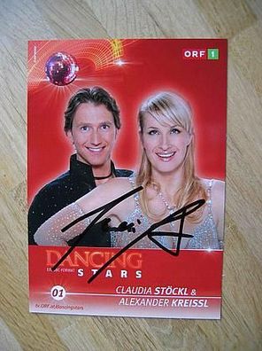 ORF Dancing stars - Claudia Stöckl - handsigniertes Autogramm!!!