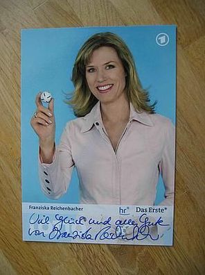 HR Lottofee Franziska Reichenbacher - handsigniertes Autogramm!!!