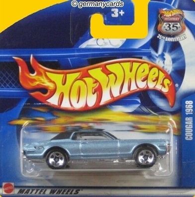 Spielzeugauto Hot Wheels 2002* Ford Cougar 1968