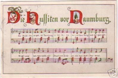 19387 Lied Ak die Hussiten vor Naumburg 1913