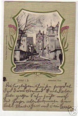 18918 Ak Zerbst in Anhalt Akensches Tor 1902