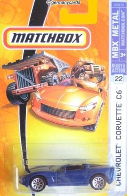 Spielzeugauto Matchbox 2007* Chevrolet Corvette C6