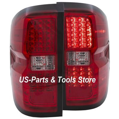 Chevrolet Silverado 1500 2014 2015 LED Rückleuchten rot 14 15 tail lights