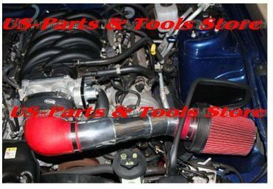 Für Ford Mustang GT V8 Cold Air Intake Kit 2005 - 2009 05 - 09 Sportluftfilter pol.R