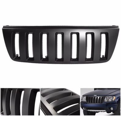 Jeep Grand Cherokee 99 - 04 Tuning Grill Hummer H2 Look Kühlergrill schwarz 2004