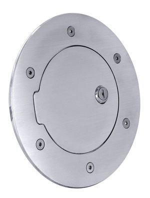 Hummer H3 Tankdeckel Aluminium abschließbar 2006 - 2010 Tankklappe Fuel Door 09