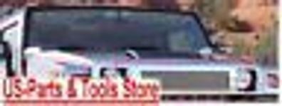 Hummer H2 Kühlergrill poliert, Gittergrill Edelstahl !
