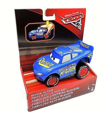 Mattel Disney Cars 3 / FBG12 / Fabuloso Rayo McQueen mit Rückstoßmotor